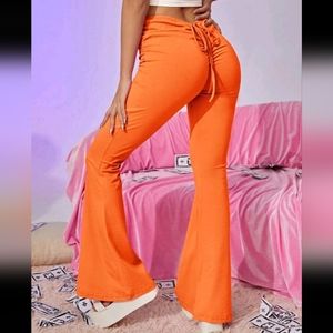 Orange Yoga Pants